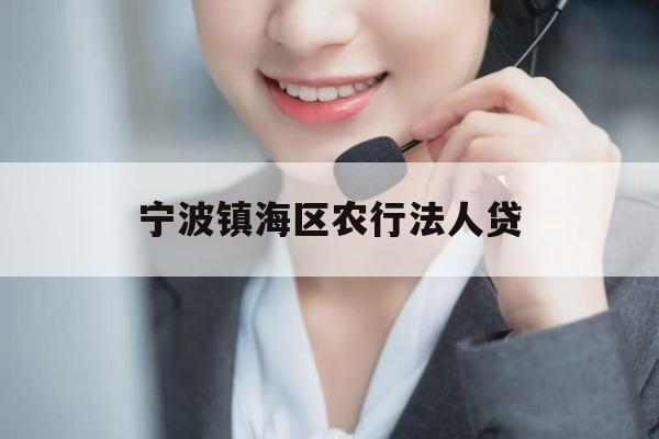 宁波镇海区农行法人贷