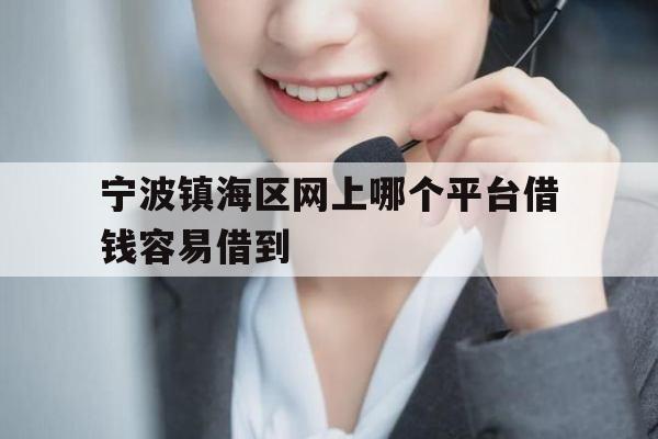 宁波镇海区网上哪个平台借钱容易借到